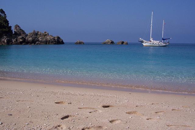 Theros Blu Sarakiniko (Epirus) Exterior foto